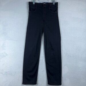 Liverpool Baggy Jeans Slim Fit ECO Logical Mid Rise Womens Black Size 2